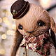 Teddy bunny Charley Chaplin. Teddy rabbit, Teddy Toys, Moscow,  Фото №1