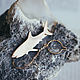 Clip de corbata de 585 muestras en forma de Tiburón con un diamante, Tie clip, Kemerovo,  Фото №1
