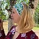 Вязаная повязка на голову с северным узором, Повязки, Санкт-Петербург,  Фото №1