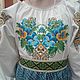 A shirt in a folk style for a girl, Suits, Kemerovo,  Фото №1
