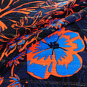 Материалы для творчества handmade. Livemaster - original item Fabric: Viscose 98% lurex 2% cambric. Handmade.
