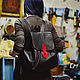 Рюкзак для путешествий. Рюкзаки. VOLGA - VOLGA изделия из кожи. Ярмарка Мастеров.  Фото №4