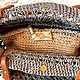 Пляжная большая сумка jutomanic из рафии крючком с кожаными ручками. Сумка-шоппер. бренд  jutomanic. Ярмарка Мастеров.  Фото №4
