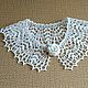 Воротничок. Воротнички. Вязарушка (irina-knitwork). Интернет-магазин Ярмарка Мастеров.  Фото №2