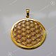 Charm Flower of Life (gold-plating, with stones). Amulet. simvol-solnca. Online shopping on My Livemaster.  Фото №2