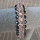 Браслет из бусин и бисера. Браслет из бусин. GMjewelry. Ярмарка Мастеров.  Фото №4