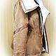 Order Sheepskin - faux sheepskin and genuine leather. AVS -dressshop. Livemaster. . Afghan Coats Фото №3