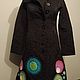 Винтаж: Совсем не скучное пальто Desigual. Испания, Пальто винтажные, Старый Оскол,  Фото №1