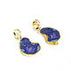 Purple earrings with quartz druses 'Illusion' buy earrings. Earrings. Irina Moro. My Livemaster. Фото №4
