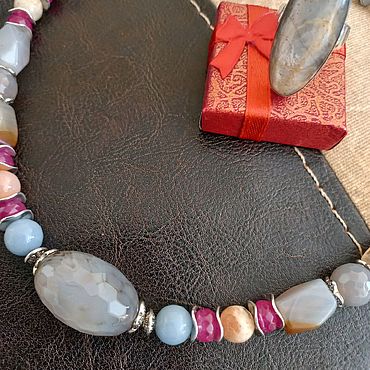 Украшения ручной работы. Ярмарка Мастеров - ручная работа Колье "Тишина...". Handmade.