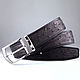 Cinturón de cuero genuino de avestruz IMS3100B, Straps, Moscow,  Фото №1