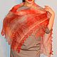 OPENWORK DOWN STOLE SCARF 'BERRY' DOWN LACE, Wraps, Urjupinsk,  Фото №1