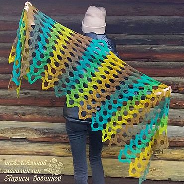 Аксессуары ручной работы. Ярмарка Мастеров - ручная работа Палантин Венеция. Handmade.