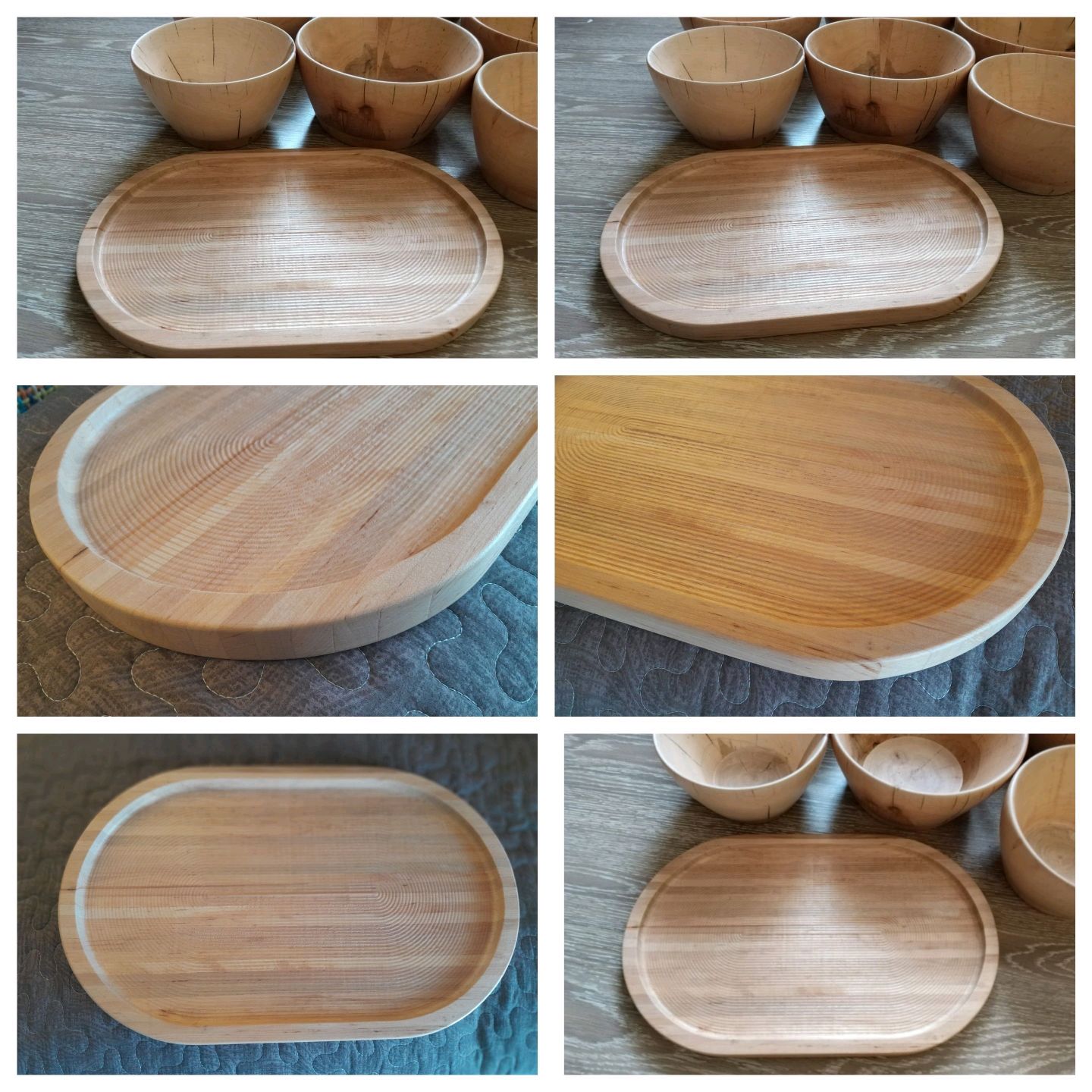 Поднос большой из ольхи для сервировки в интернет-магазине Ярмарка ...