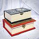 Set of two books-boxes 'Victorian beauties'. Box. SweetHome. Online shopping on My Livemaster.  Фото №2