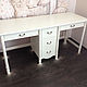 1. Desk for two work places. Tables. Beautiful handcrafted furniture (7208327). My Livemaster. Фото №5