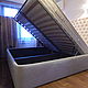 Кровать со стеновой панелью. Кровати. Кровати, мягкие панели на заказ (krovati-paneli). Ярмарка Мастеров.  Фото №5