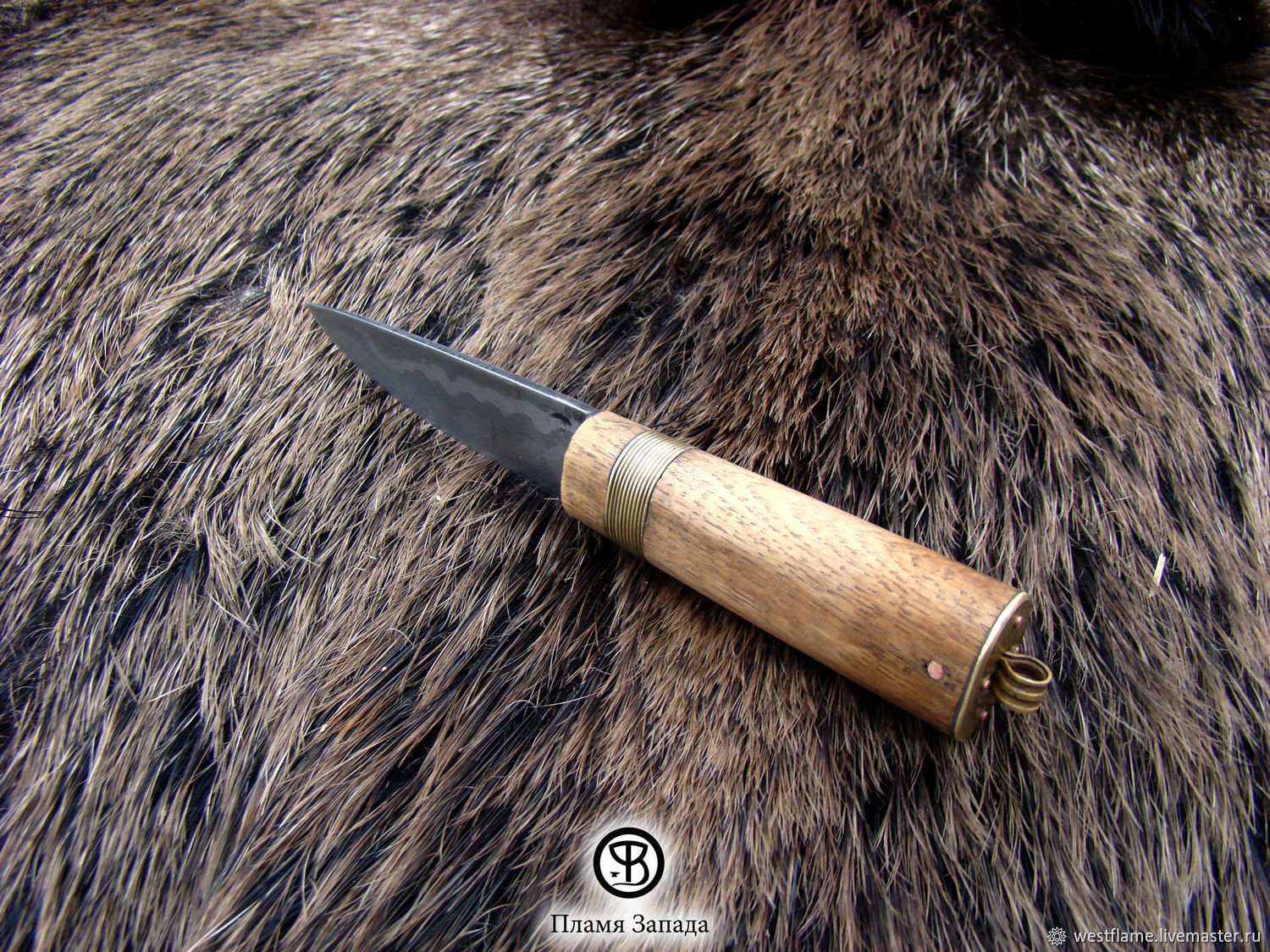 Кованый нож эпохи викингов на заказ в интернет-магазине Ярмарка ...