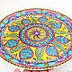 Mandala 'Awakening' decorative plate. Plates. Art by Tanya Shest. Online shopping on My Livemaster.  Фото №2