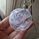Елочные игрушки - набор -не шарики из стекла иней. Елочные игрушки. Александра Илан Стекло ilan.artglass. Интернет-магазин Ярмарка Мастеров.  Фото №2