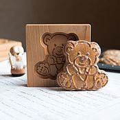 Для дома и интерьера handmade. Livemaster - original item Gingerbread Board Teddy bear. Handmade.