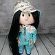Текстильная интерьерная кукла тыквоголовка Даша. Интерьерная кукла. Vybornova Dolls. Интернет-магазин Ярмарка Мастеров.  Фото №2