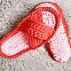 Slippers made of knitted yarn. Slippers. dary-prirody-1 (domashnij-uyut-1). Online shopping on My Livemaster.  Фото №2