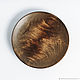 Wooden Plate 20.5 cm 100%#59. Plates. ART OF SIBERIA. My Livemaster. Фото №5