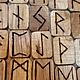 Runes of Odin, Senior Futhark set of 25 pieces of Oak and other breeds, Runes, Volgograd,  Фото №1