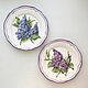 Sets: table service Lilac. Tea & Coffee Sets. Flera Daminova Rospis farfora. (artflera). Интернет-магазин Ярмарка Мастеров.  Фото №2