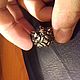 Перстень из серебра 925 с морионом "В Царстве Смерти", Ритуальная атрибутика, Тверь,  Фото №1