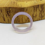 Украшения handmade. Livemaster - original item 18.25 r-r Ring Pink Chalcedony (h1825). Handmade.