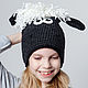 Шапка Барашек Шон. Шапки. Woolcraft. Ярмарка Мастеров.  Фото №5