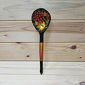 Посуда handmade. Livemaster - original item Table spoon Khokhloma 