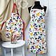 Order Two paint aprons. Kitchen. Livemaster. . Aprons Фото №3