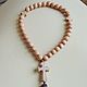 Rosary of beech Orthodox 33 beads, Rosary, Sergiev Posad,  Фото №1