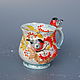 Bullfinches on mountain ash. Porcelain mug. Mugs and cups. Mila. Online shopping on My Livemaster.  Фото №2