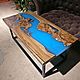 Order Table-the river journal. Mitkin_workshop. Livemaster. . Tables Фото №3