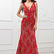 red evening dress. Dresses. BabyLikeShop. Online shopping on My Livemaster.  Фото №2