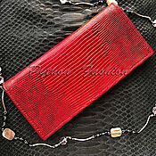 Сумки и аксессуары handmade. Livemaster - original item Wallet leather lizard. Handmade.