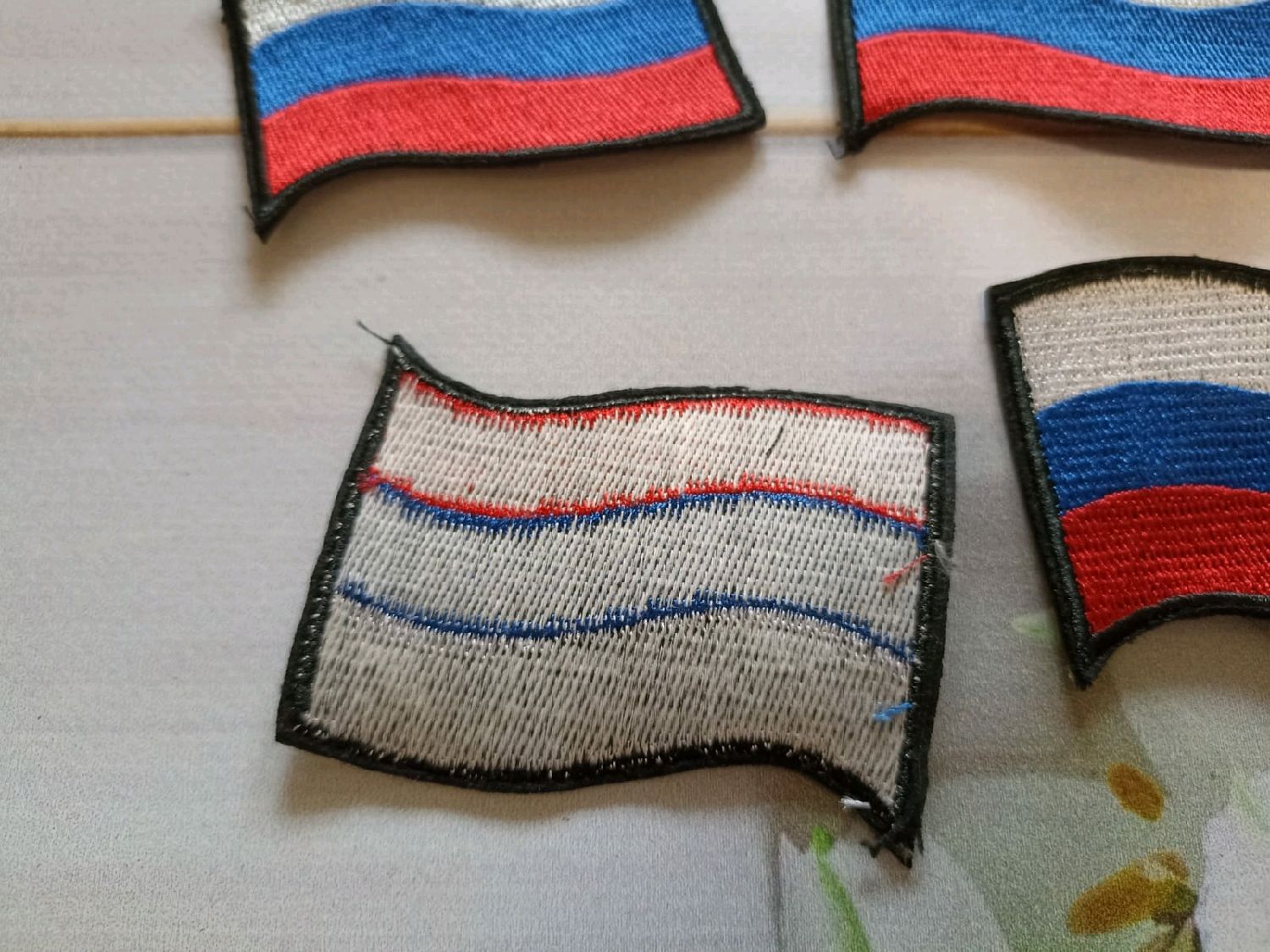 Нашивка "Флаг России" купить в интернет-магазине Ярмарка Мастеров по ...