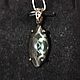 Silver pendant with quartz 20h10 mm. Pendants. yakitoriya. Online shopping on My Livemaster.  Фото №2