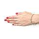 Silver round bracelet, hard bracelet fashionable 'Circle'. Hard bracelet. Irina Moro. Online shopping on My Livemaster.  Фото №2