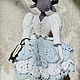 Интерьерная кукла «Коза». Игрушки. Yulia&Sveta/dollhouse. Ярмарка Мастеров.  Фото №4