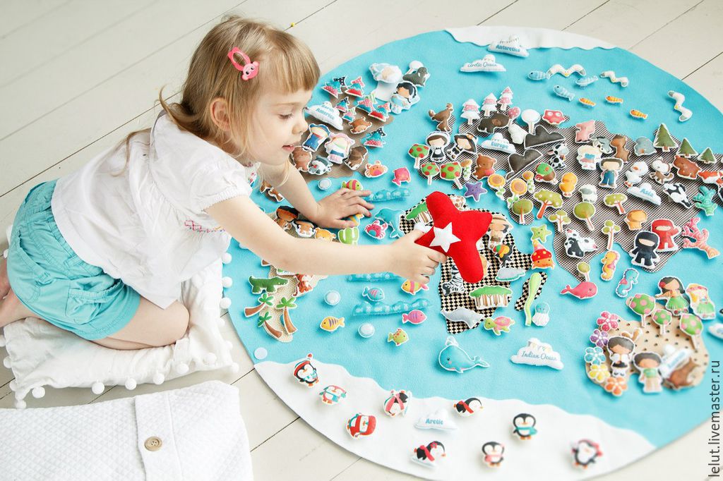 Карта мира развивающая игра для детей купить в интернет-магазине ...