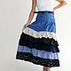 Boho skirt 'NIKA'. Skirts. ALISA. Online shopping on My Livemaster.  Фото №2