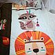 Set in a baby cot. Blanket, pillowcase, pillow. Baby pillow. children's textiles. My Livemaster. Фото №4