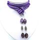 Lariat 'Lady', lilac color, bead harness. Lariats. Beaded jewelry. My Livemaster. Фото №5
