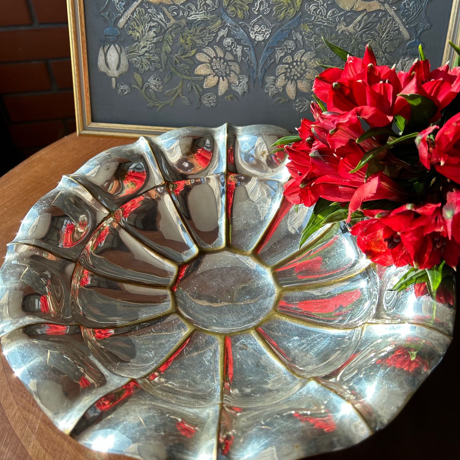 Блюдо на ножке серебрение Испания в интернет-магазине на Ярмарке ...