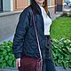  Women's Burgundy leather bag Fleur Mod. S93t-782. Crossbody bag. Natalia Kalinovskaya. My Livemaster. Фото №4